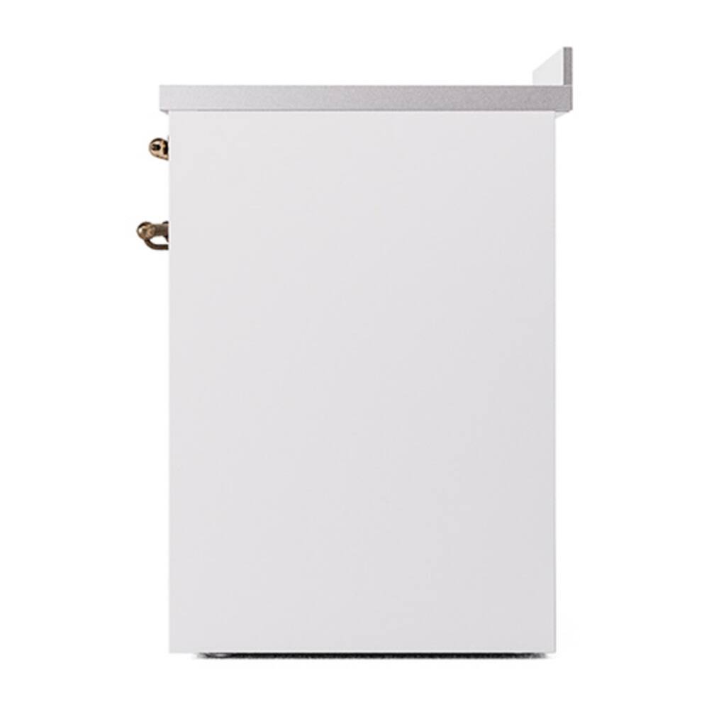 Alt View 10. ILVE - ILVE Nostalgie II 30 inch Induction Range with 4 Induction Elements (White) - White.