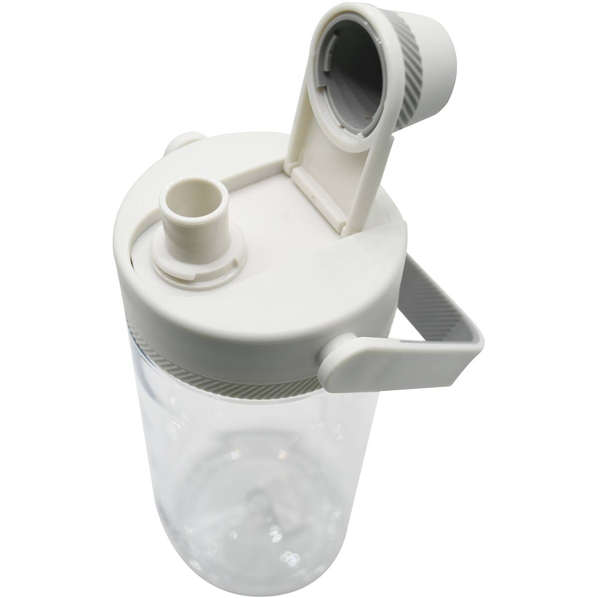 Alt View 5. Thermos - Thermos 40 oz. Alta Hard Plastic Hydration Bottle w/ Spout - Sleet White - White.