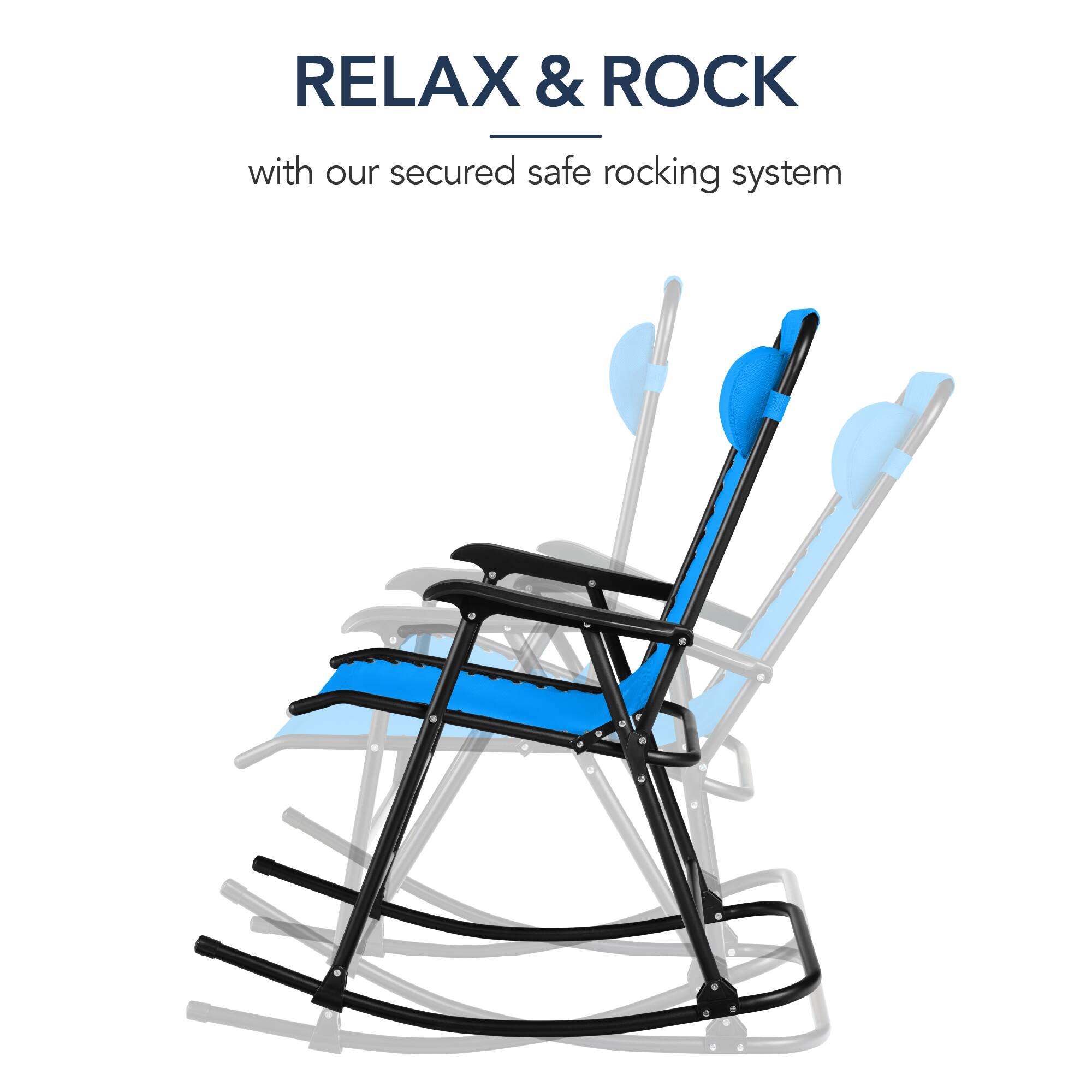 RELAX & ROCK  
with our secured safe rocking system