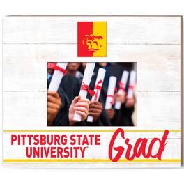 Jardine - Pittsburg State Gorillas 13.5" x 11.5" Grad Frame - White