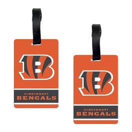 WinCraft - Cincinnati Bengals Luggage Tag 2-Pack - Multicolor