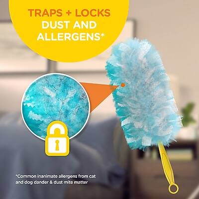 TRAPS + LOCKS DUST AND ALLERGENS*

*Common inanimate allergens from cat and dog dander & dust mite matter