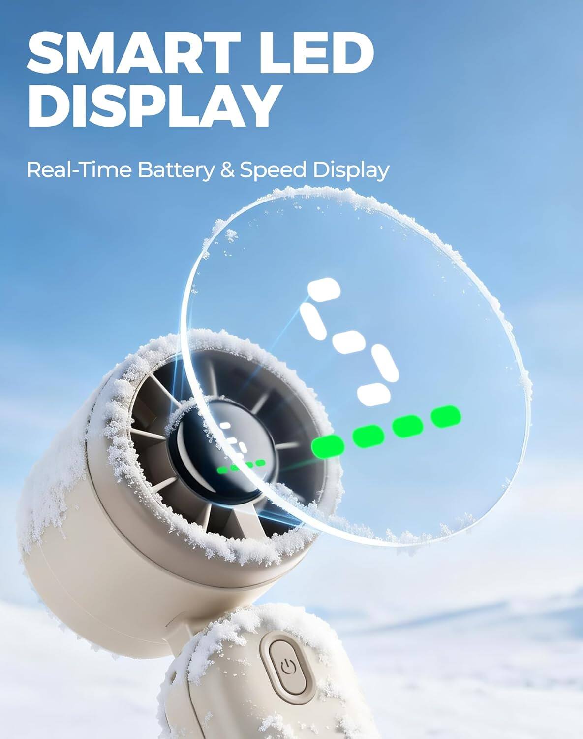 SMART LED DISPLAY  
Real-Time Battery & Speed Display