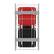 Alt View 8. Rev-A-Shelf - Rev-A-Shelf Double Pullout Trash Can 27 qt. for Kitchen, RedBlk, RV-15KD-1618C-S - Red/Black.