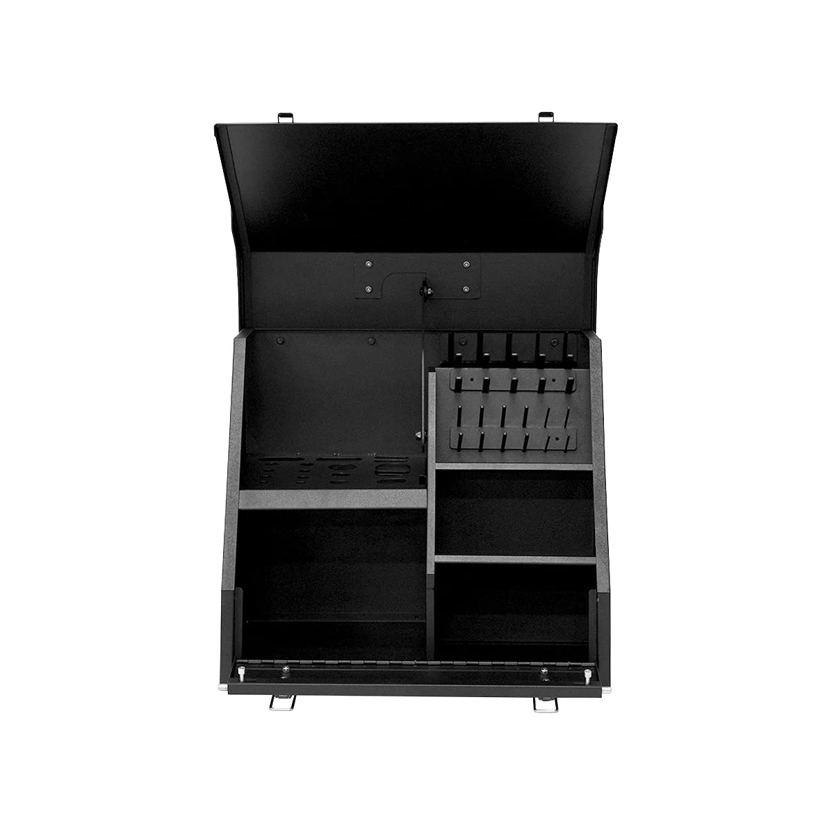 Back. Fabibe - Hand Held Shopbox Black (sb150b) - Triangle lid design locks tools in place when closedSteel socket tines and a tool ... - Default.