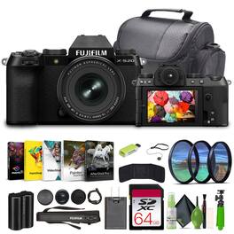 Fujifilm - X-S20 Mirrorless Camera With XF16-50mm F2.8-4.8 R LM WR Black Bundle