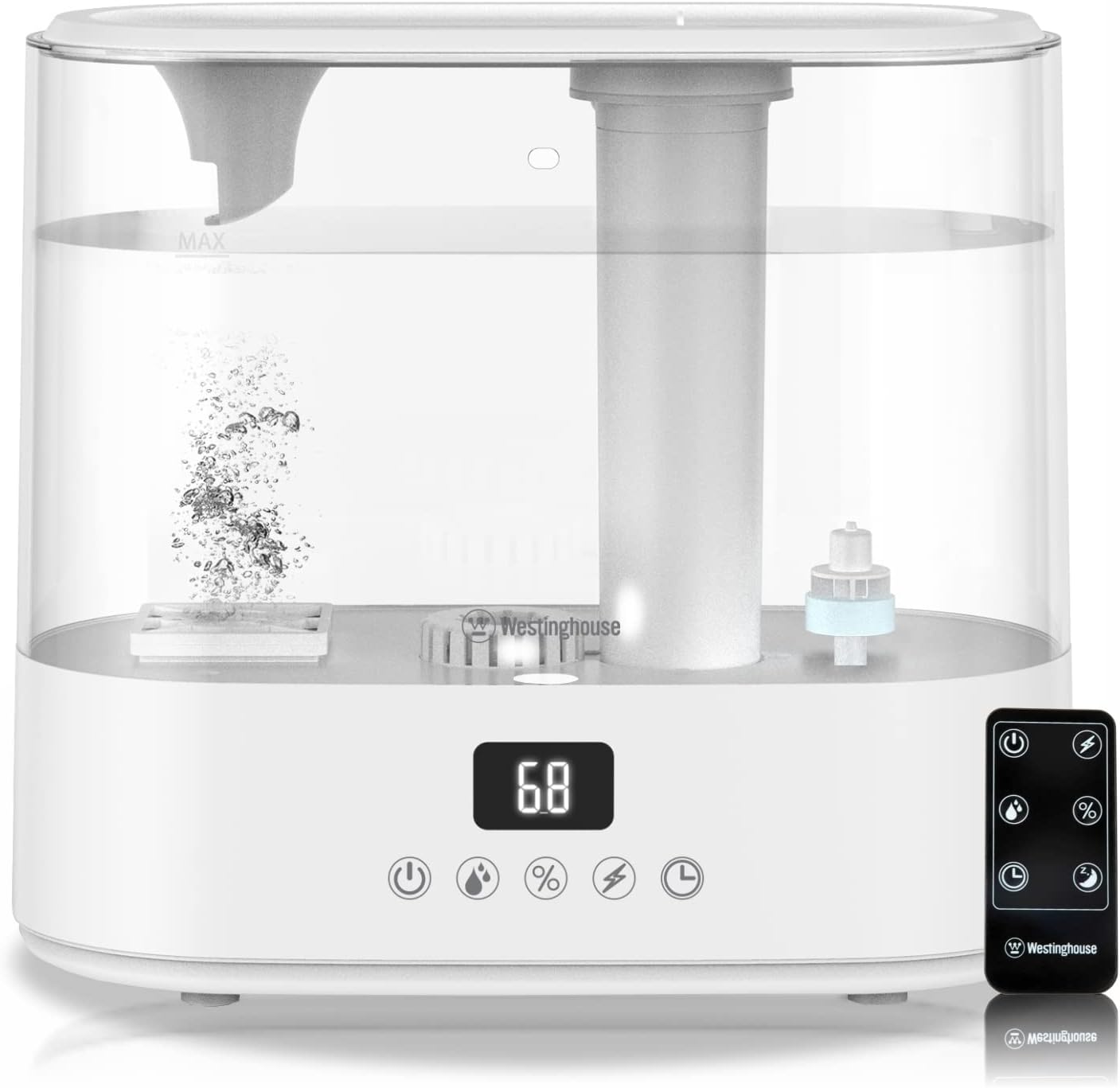 The text on the image reads "MAX Westinghouse 68%."