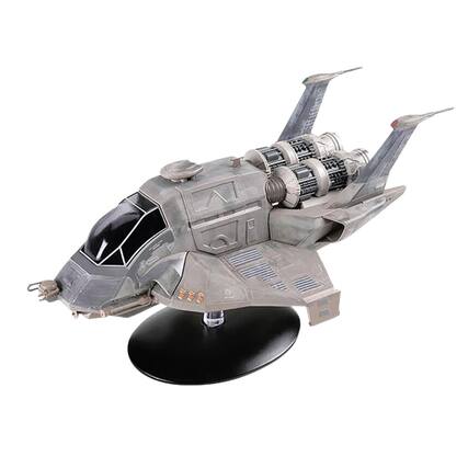Front. Eaglemoss - Eaglemoss Battlestar Galactica Ship Replica | Raptor Boomer Decal - Gray.