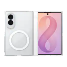 ZAGG - Crystal Palace Snap Case for Samsung Galaxy Z Fold8 - Clear