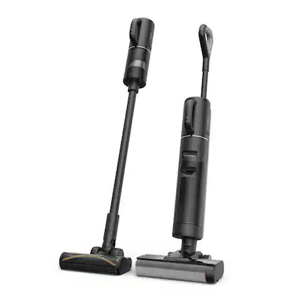 Front. Dreame - Dreame FloorX302 Combo 2-in-1 cordless vac & mop for multi-surface, 50 min runtime, one-step self-cleaning, lightweight.