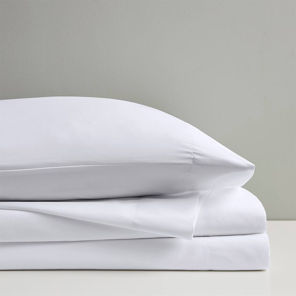 Alt View 2. Gracie Mills - Gracie Mills Thaddeus Cool Microfiber Sheet Set for All Night Comfort - White.