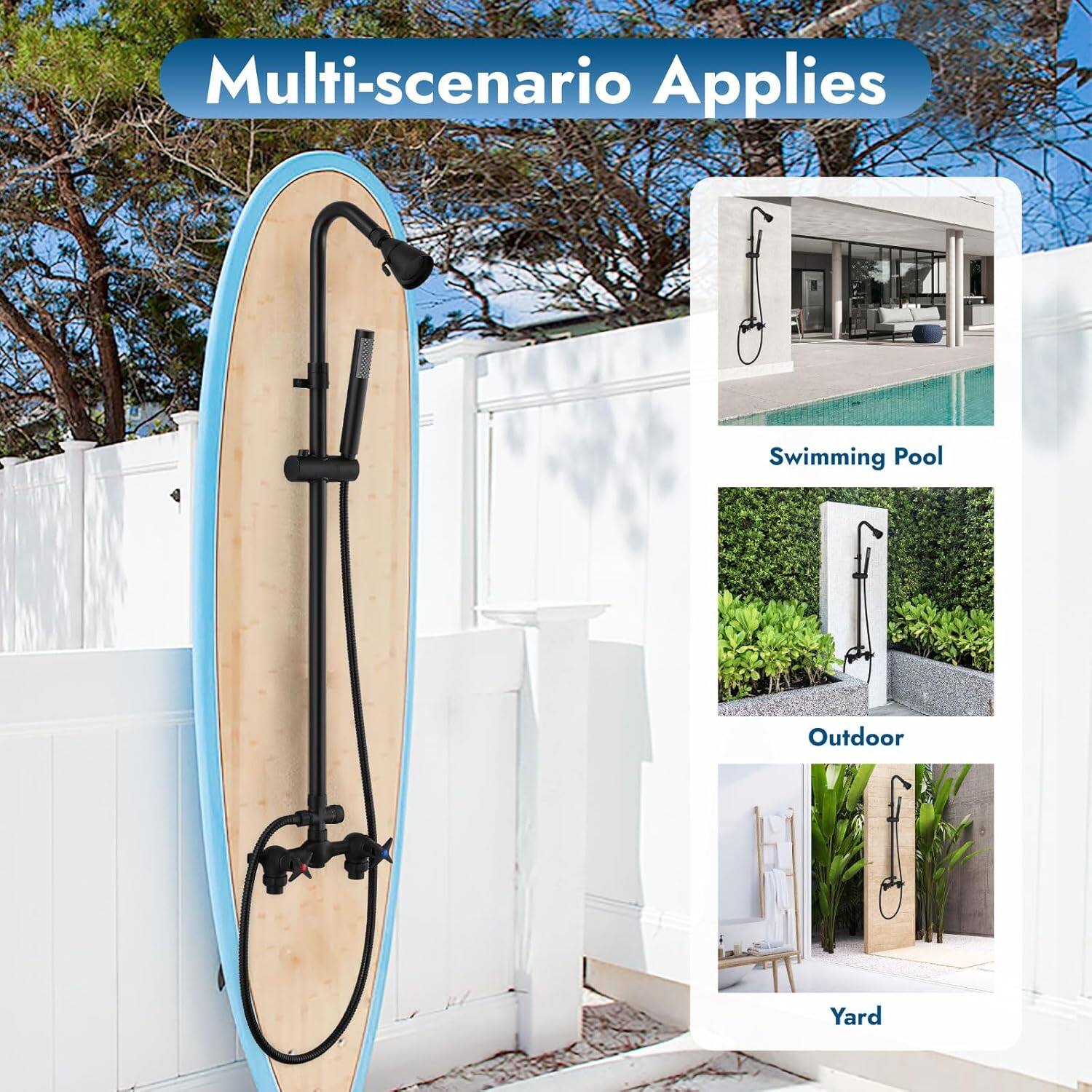 Multi-scenario Applies

- Swimming Pool
- Outdoor
- Yard