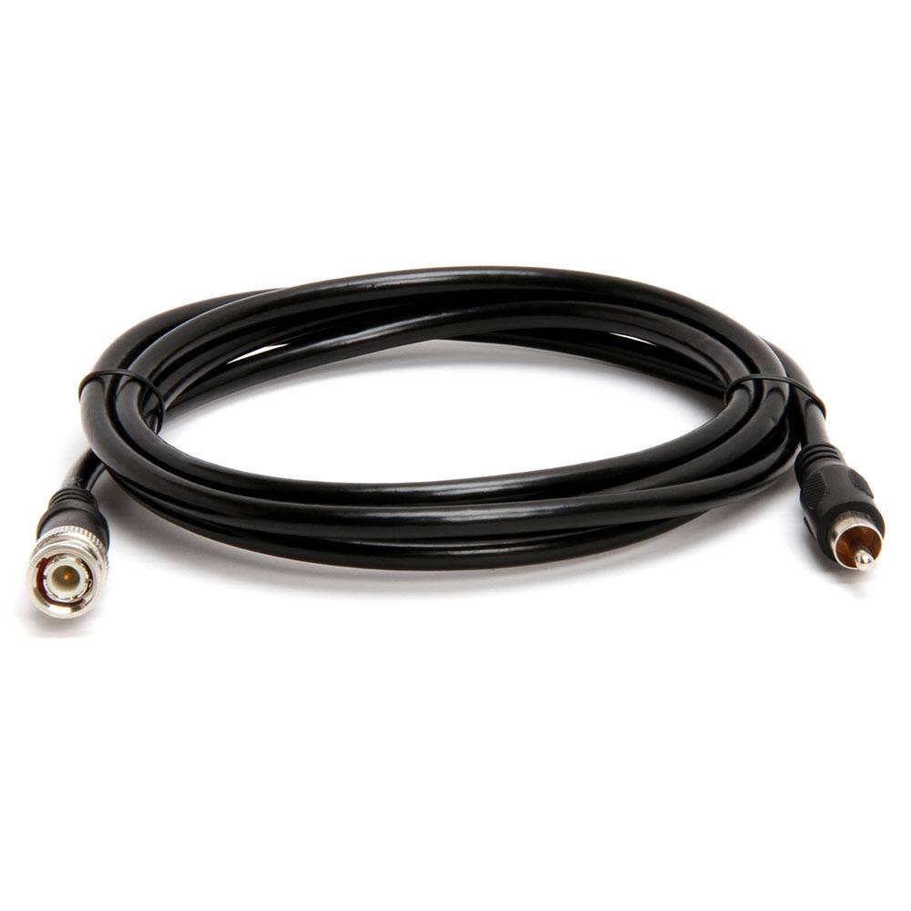 Angle. Cmple.com - BNC Male to RCA Male Cable 6ft Black 75 Ohm RG59/U 3Gbps Coaxial Video Cord - Black.