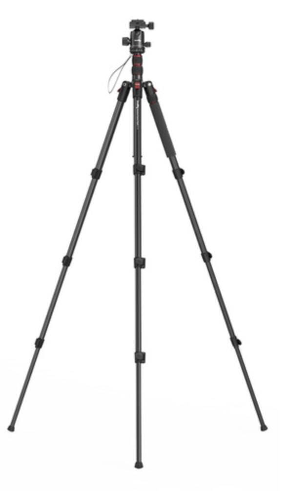 Angle. Smallrig - SmallRig CT-10 Aluminum Travel Tripod with Ball Head for DSLR, Mirrorless Cameras and Smartphones-3935.