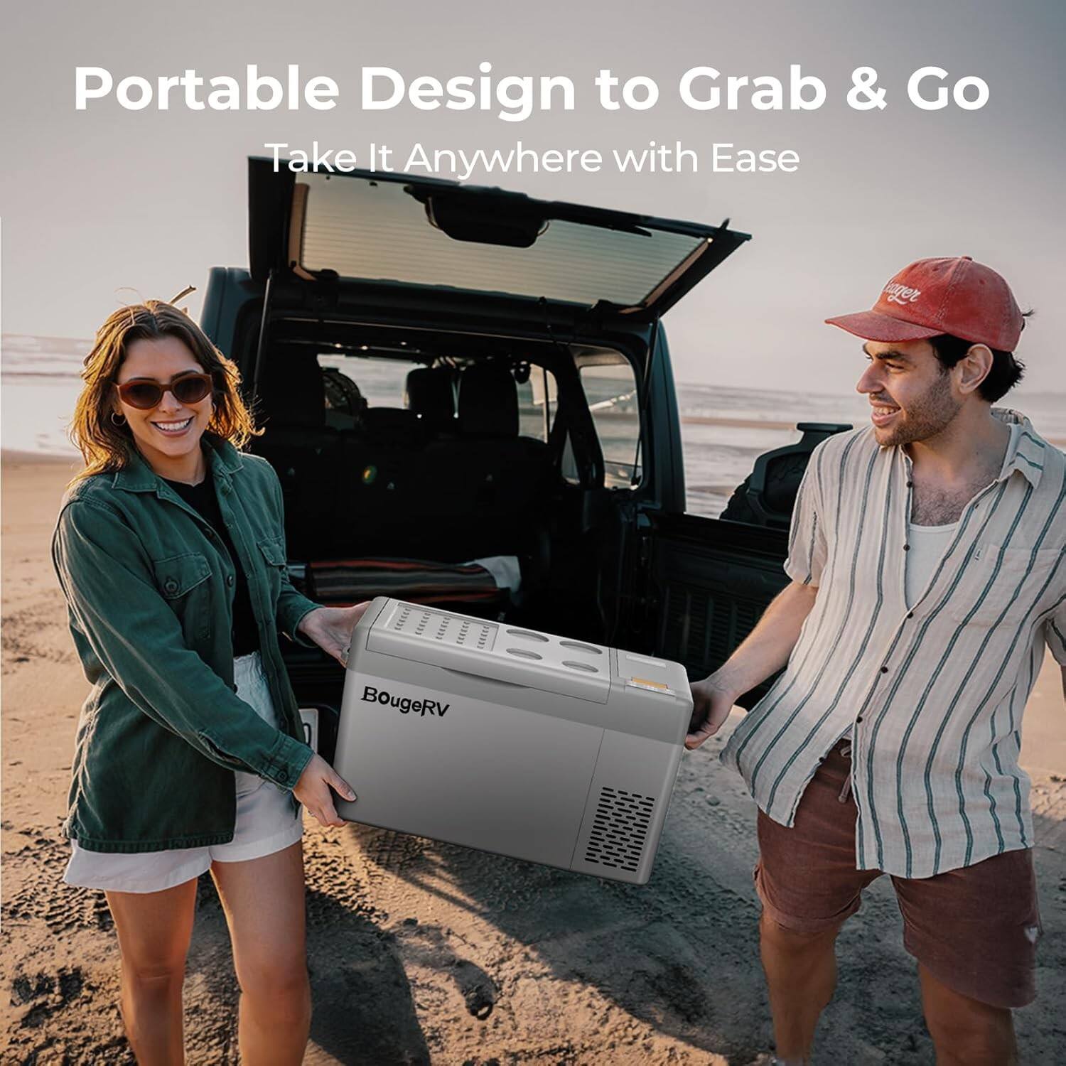 Portable Design to Grab & Go  
Take It Anywhere with Ease  

BougeRV
