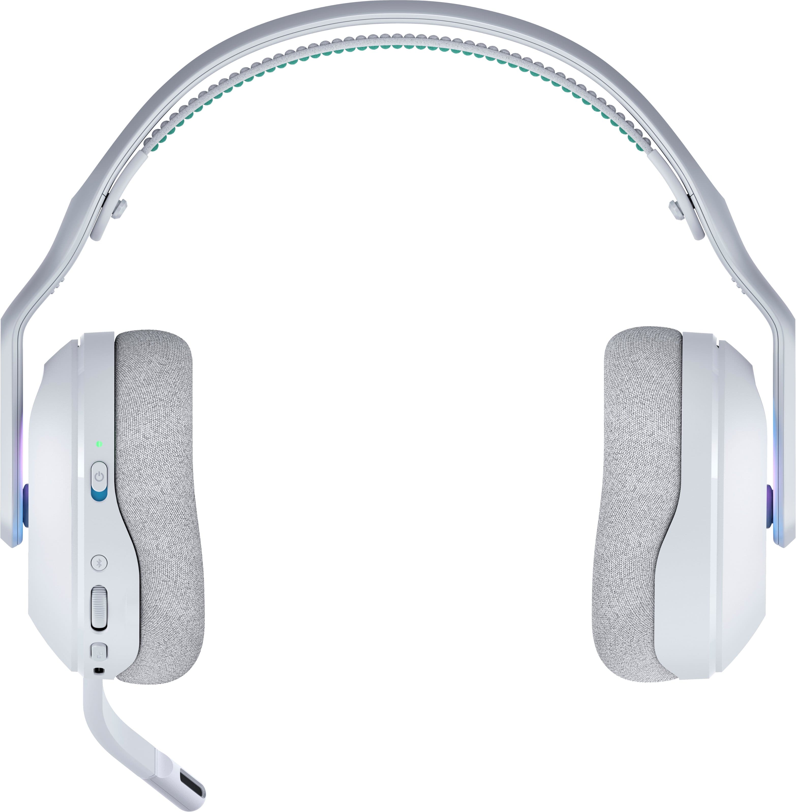 Alt View 11. Logitech - G522 LIGHTSPEED Wireless Bluetooth Over-the-Ear Gaming Headset for Windows - White.