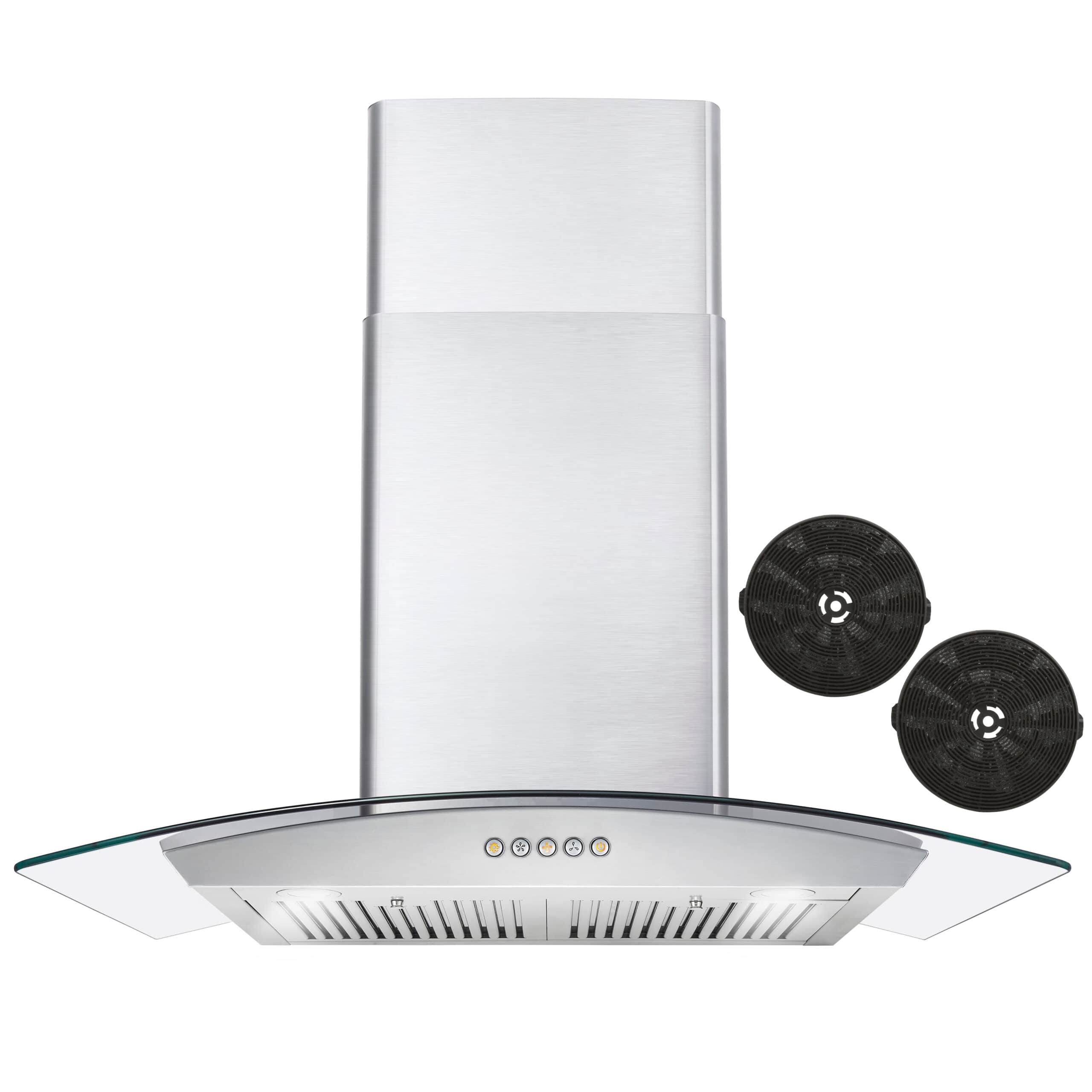 COSMO - 30 inches - Convertible - Wall Range Hood - Stainless Steel