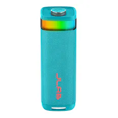 Front. JLab - JBuds Party Speaker - Cyan.