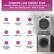 CONSERV LUXE ENERGY STAR
Stackable Washer (2.2 cu. ft., 110V) and Dryer (4.0 cu. ft., 220V) with Stacking Shelf – Made in Europe
- Anti Wrinkle
- Filter Check Indicator
- End of Cycle Signal
- Delay Start
- Sanitize Cycle
- Damp Alert
- Automative Temperature Control
- Child Lock
- Stacking Kit Included