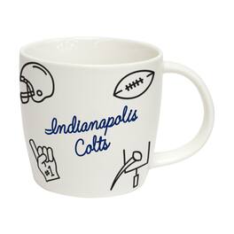 Logo Brands - Indianapolis Colts 18oz. Playmaker Mug - Multicolor
