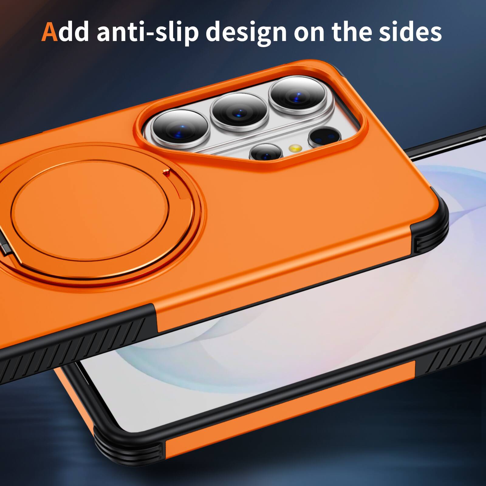 Add anti-slip design on the sides