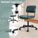 Reliable Task Chair: SGS Gas Rod, 5-Claw Metal Base, Stable, Universal Wheels, 360