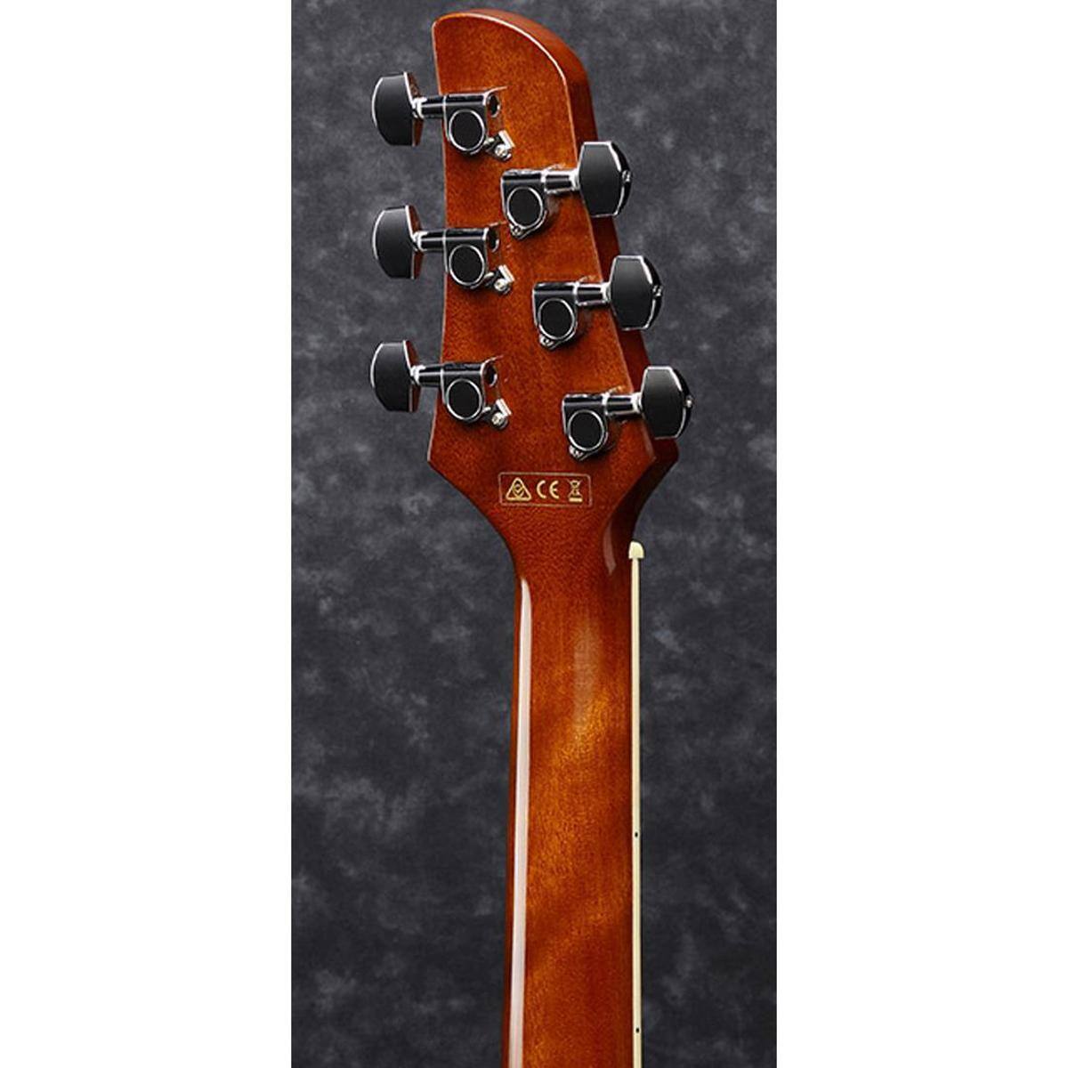Alt View 3. Ibanez - Ibanez TCM50 Acoustic Electric Guitar, Natural High Gloss.
