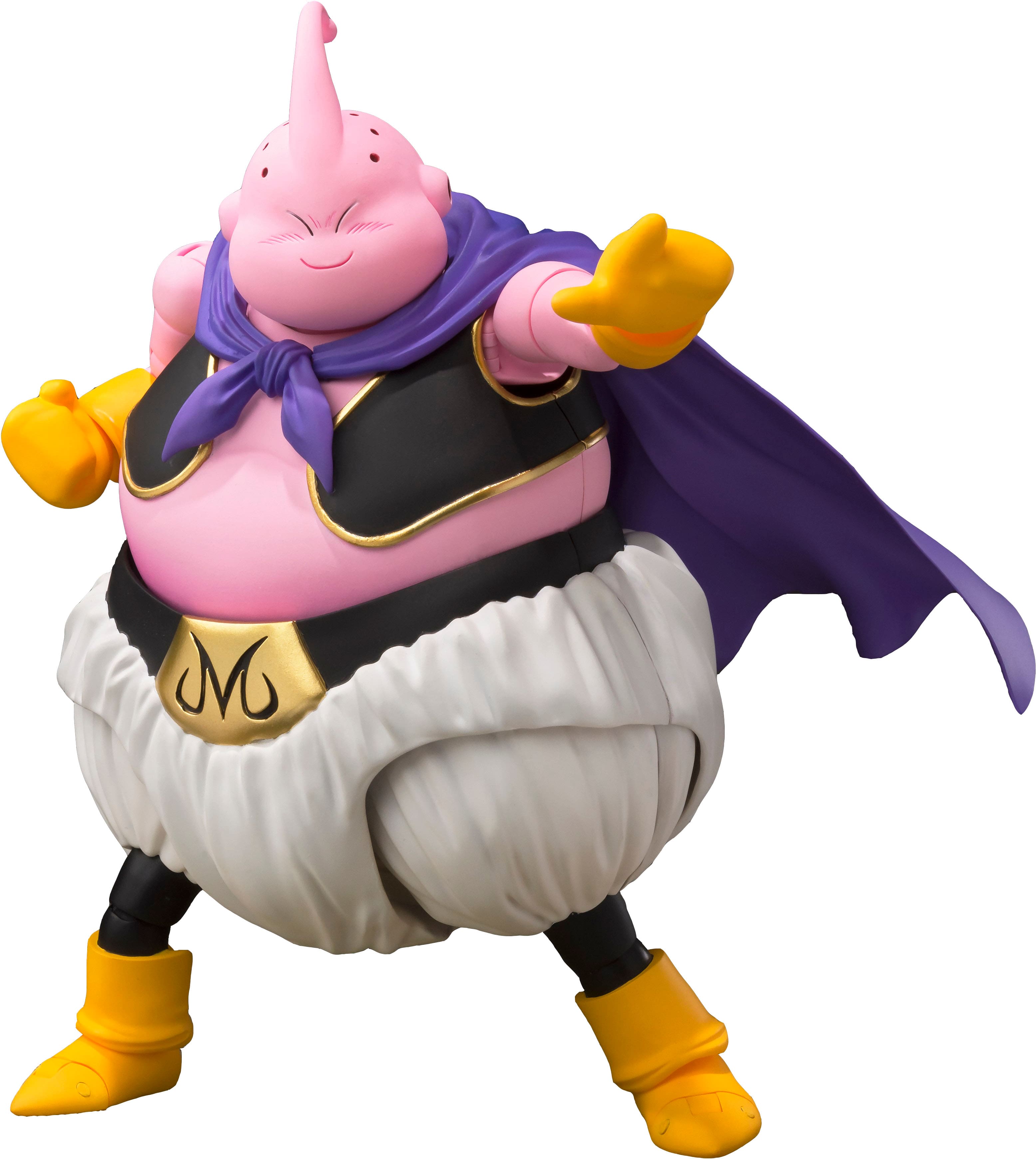 Front. Bandai - Majin Buu - Good - Dragon Ball - Tamashii Nations S.H.Figuarts 7.1" Figure.