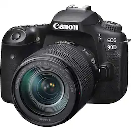 Canon - EOS 90D DSLR Camera with 18-135mm Lens