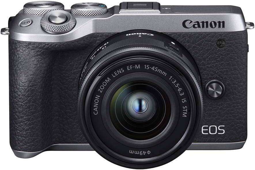 Canon EOS M6 Mark II +Ef M 15 45mm F/3.5 6.3 is STM Lens