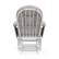 Alt View 16. Storkcraft - Hoop Glider and Ottoman - White/Taupe Swirl.