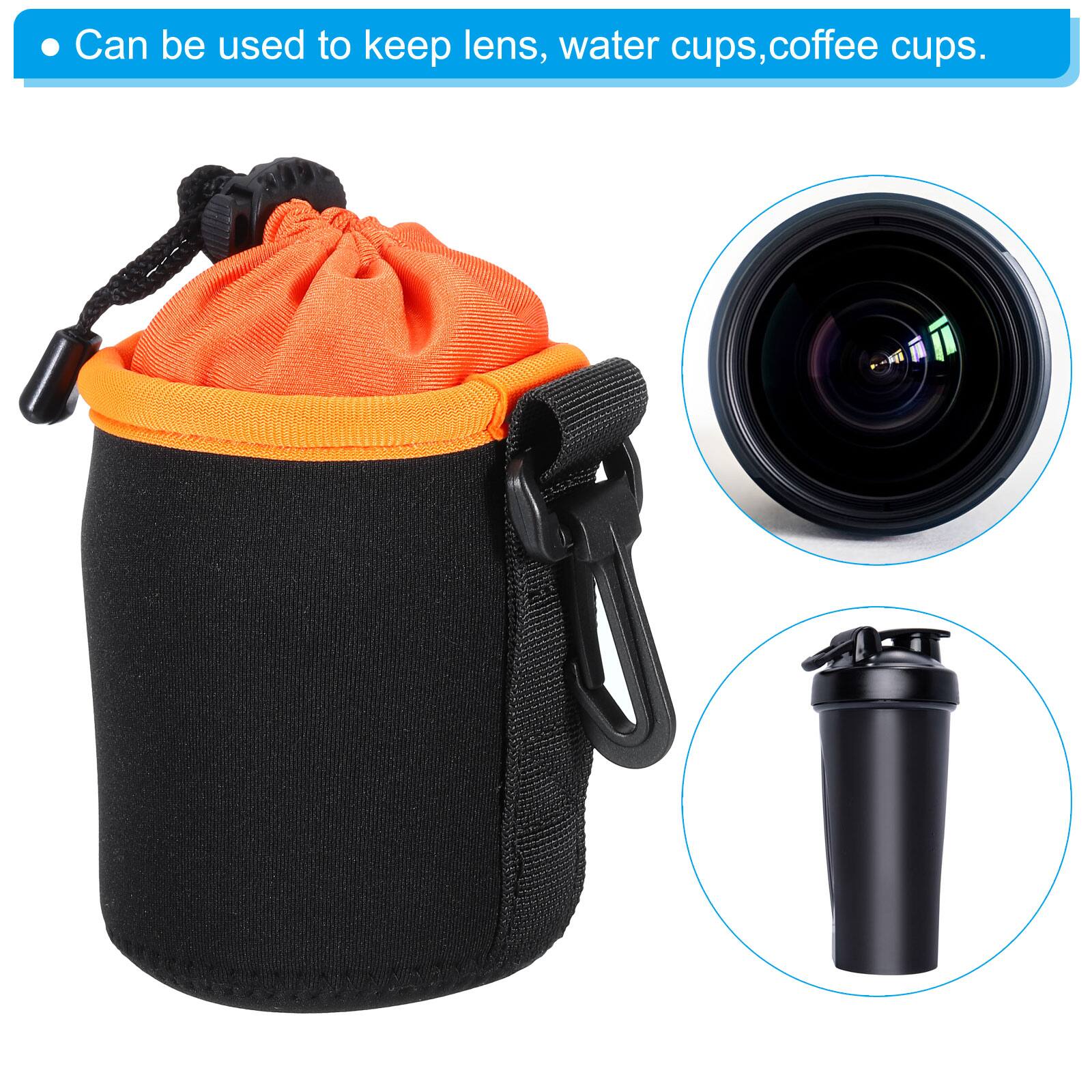 Can be used to keep lens, water cups, coffee cups.