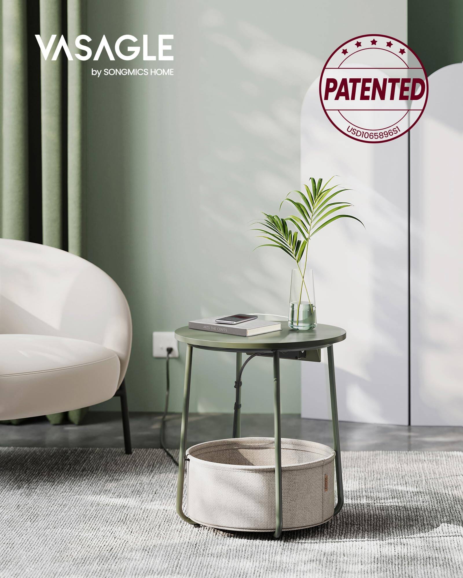 VASAGLE by SONGMICS HOME

PATENTED USD106589651