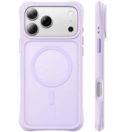 Ornarto - for iPhone 17 Pro Max Case 6.9", Slim Shockproof Translucent Matte Phone Case with MagSafe - Purple