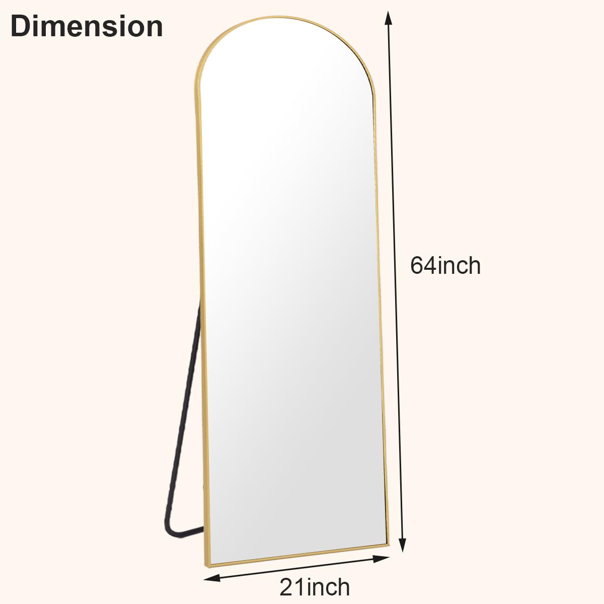 Dimension: 64 inch x 21 inch