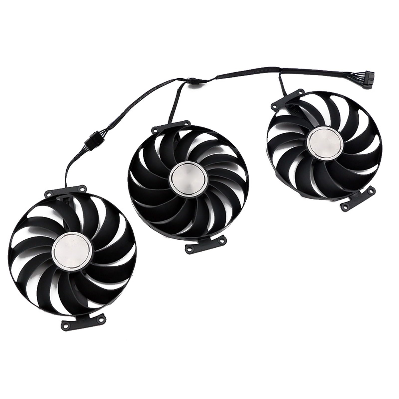Alt View 1. Dazzling Pops - T129215SU CF1010U12S DC12V Graphics Card Fan for ASUS ROG Strix RTX 3060 3070 3080 Ti 3090 Gaming RX 6700.