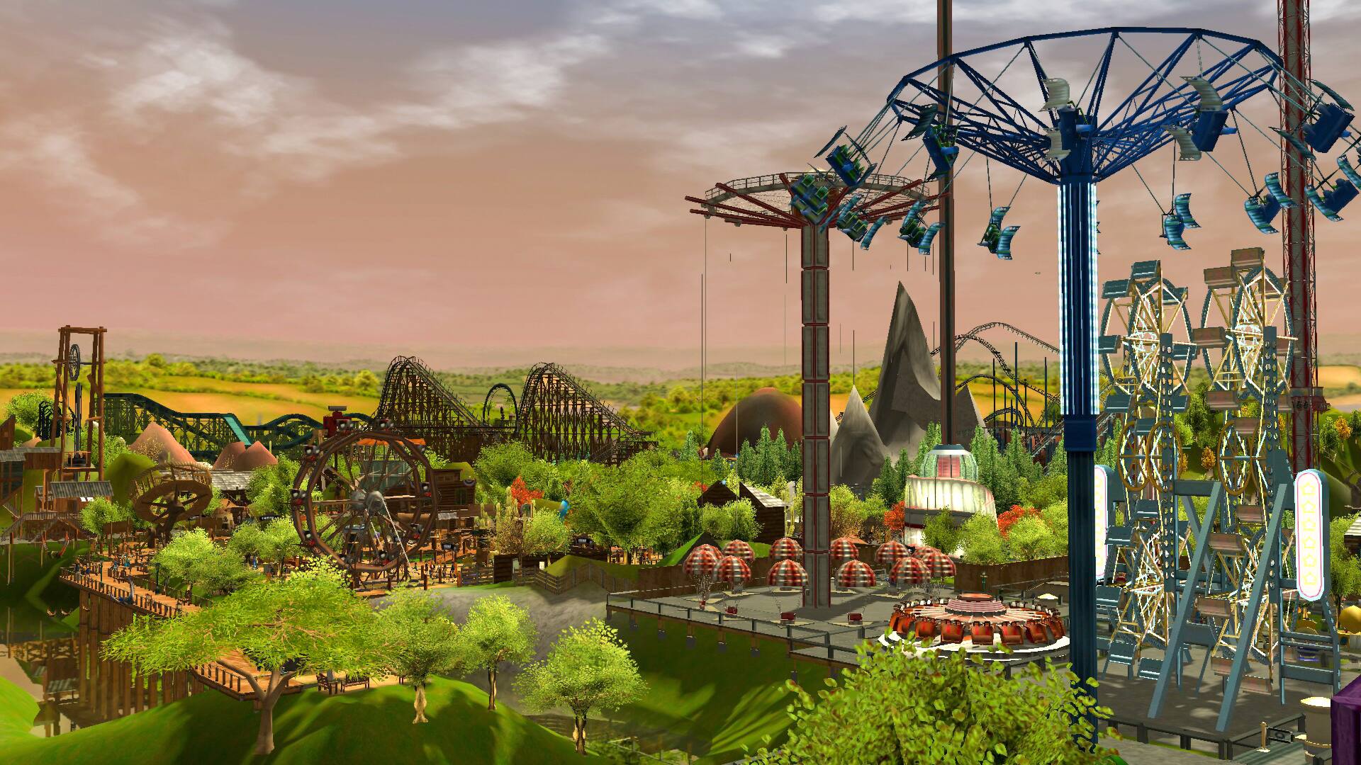 Alt View 4. Atari Interactive - RollerCoaster Tycoon 3.