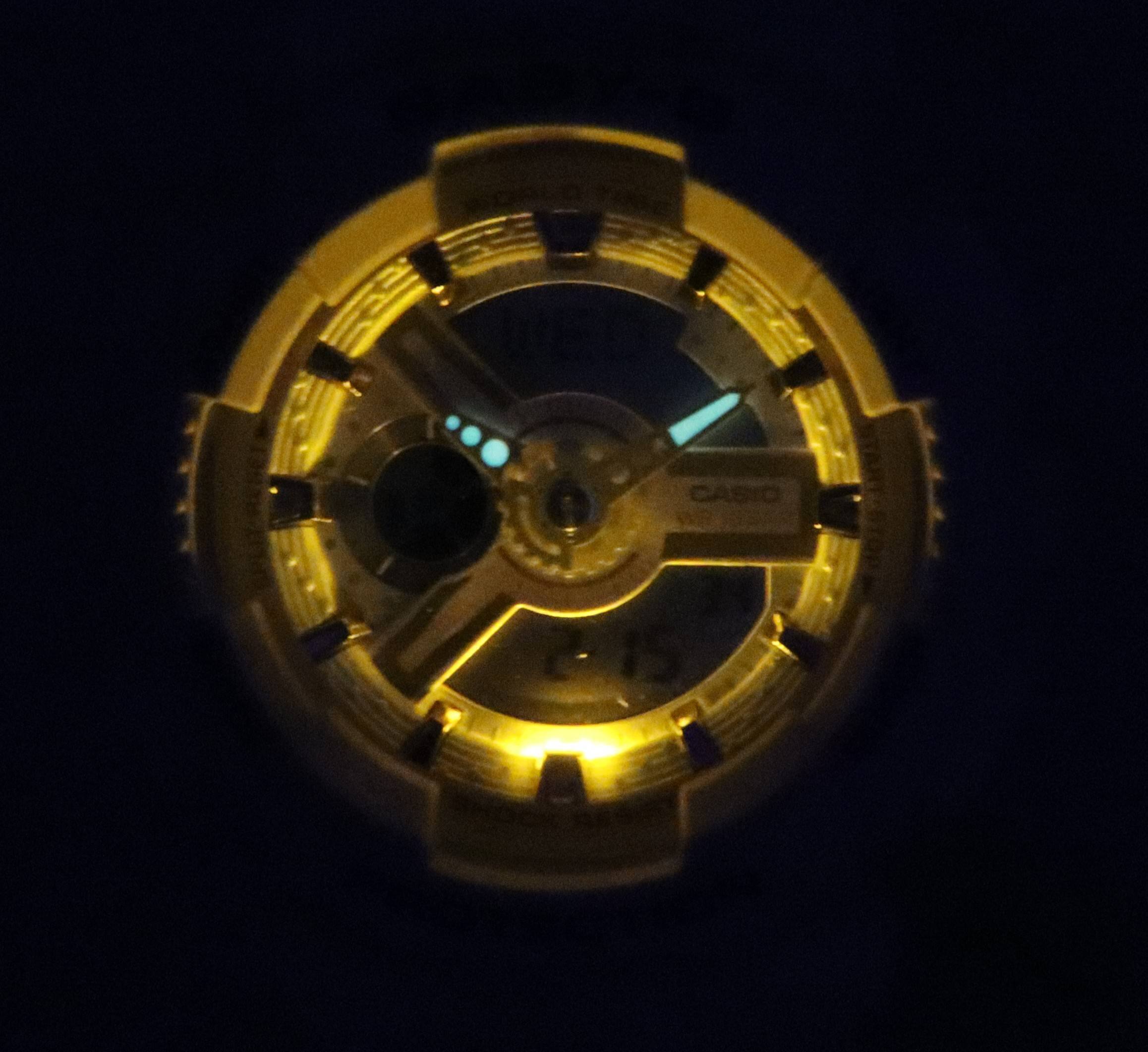 Left. Casio - Baby-G Analog Digital Pastel Meets Metallic Quartz BA-110XPM-6A 100M Ladies Watch - White.