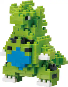 Bandai - Nanoblock - Pokemon Series - Tyranitar Building Kit - COLLECTIBLES - Multicolor