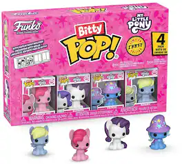Funko - Bitty POP!: My Little Pony - Pinkie Pie 4-Pack - COLLECTIBLES - Multicolor