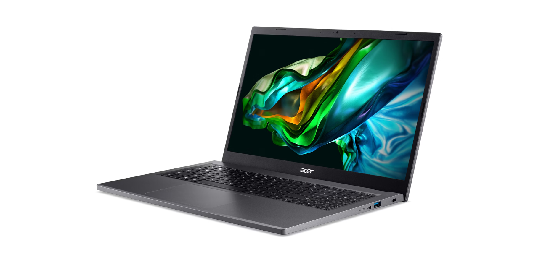 Angle. Acer - Aspire 5 - 15.6" Touchscreen Laptop Intel Core i5-13420H 2.10GHz 8GB RAM 512GB SSD Windows 11 Home - Iron.
