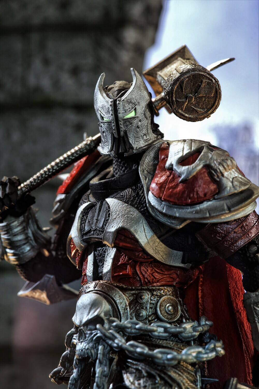 Alt View 2. McFarlane Toys - McFarlane Vault Collection - Spawn - Medieval Spawn 7" Action Figure   - COLLECTIBLES - Multicolor.