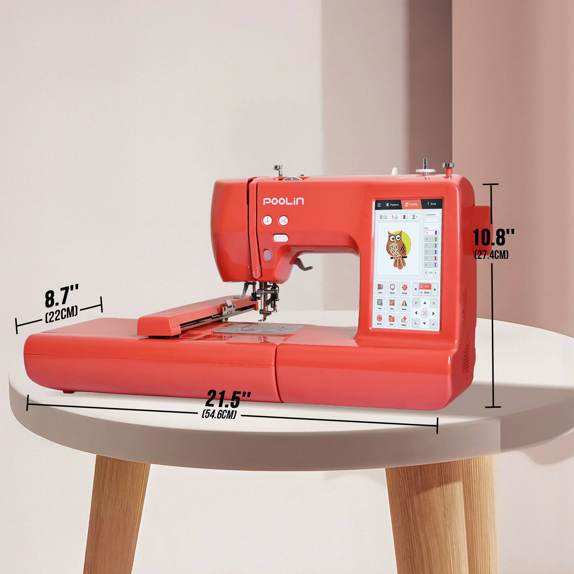 PooLin
- 8.7" (22CM)
- 10.8" (27.4CM)
- 21.5" (54.6CM)