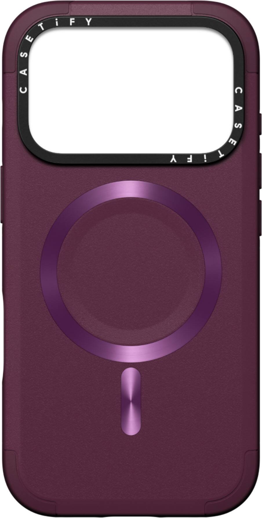CASETiFY - Apple iPhone 17 Pro Force Case - Mulberry - Front_Zoom