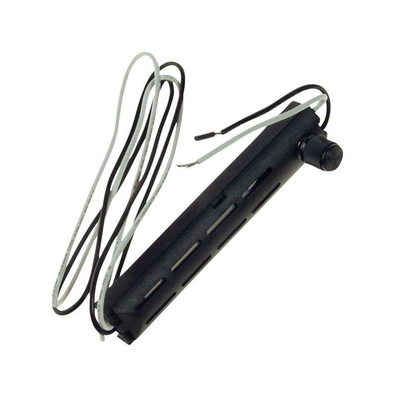 Angle. Westek - Westek Black 500 W Full Range Dimmer Knob 1 pk - Black.