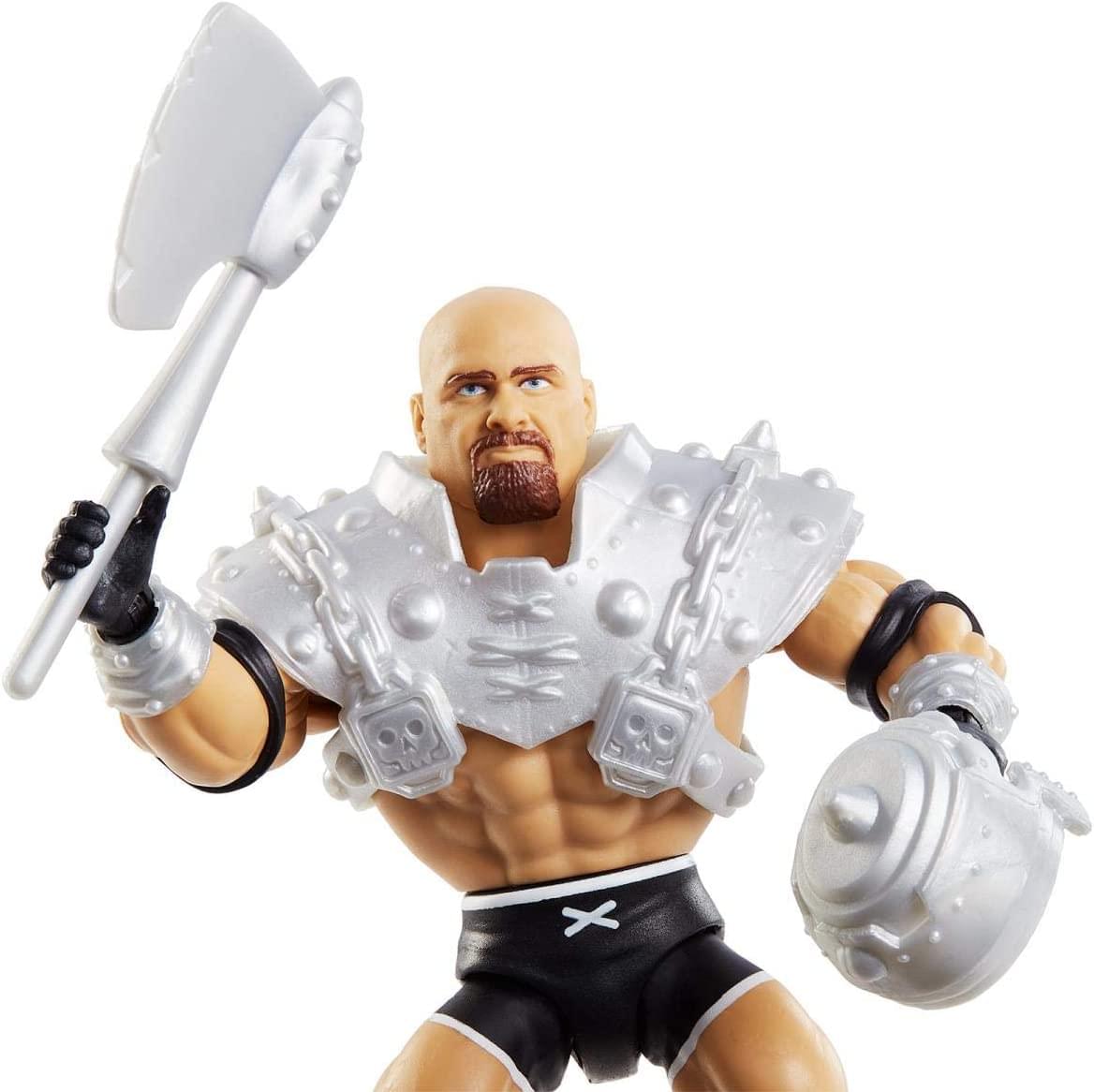 Alt View 2. Mattel - Masters of the WWE Universe Action Figure | Goldberg - Silver.