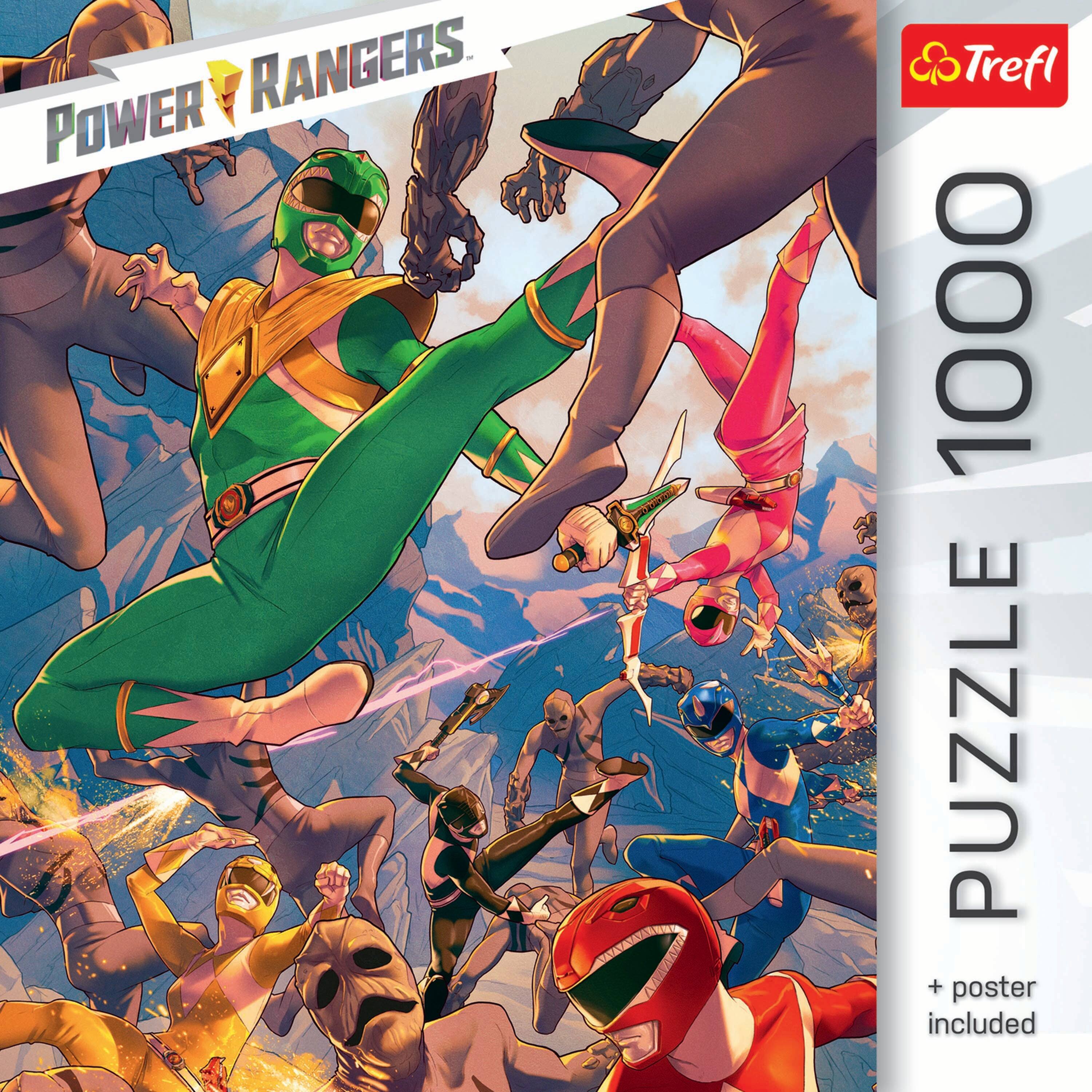POWER RANGERS  
Trefl  
1000 PUZZLE  
+ poster included