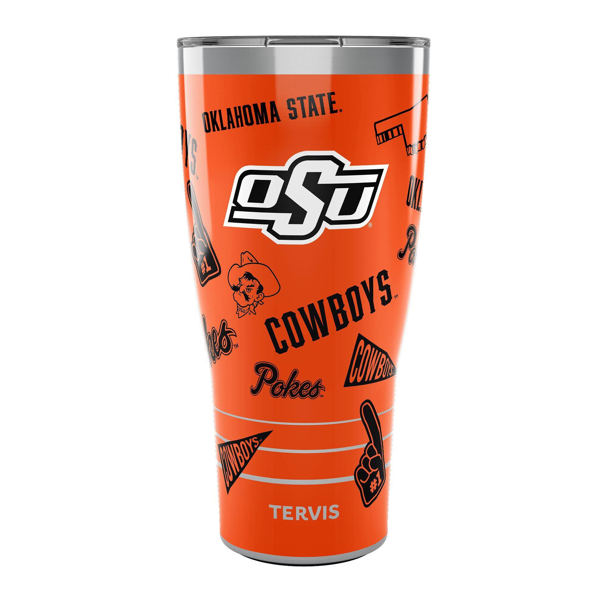 Tervis - Oklahoma State Cowboys 30oz. Swag Tumbler With Slider Lid - Multicolor