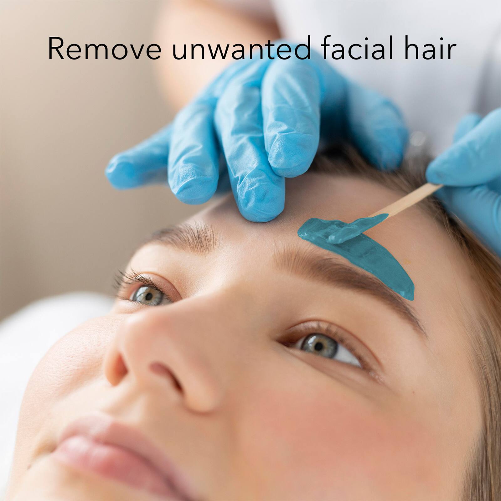Remove unwanted facial hair