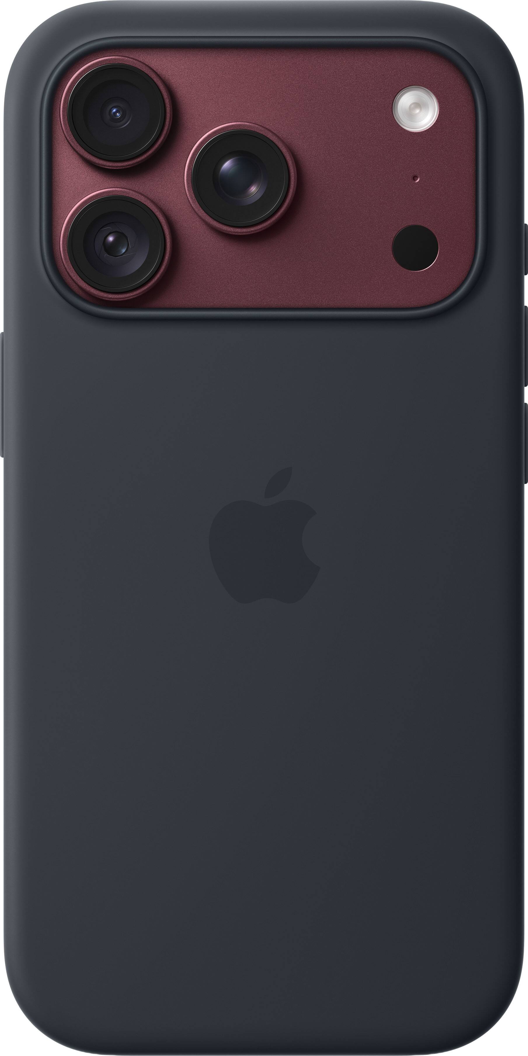 Alt View 1. Apple - iPhone 18 Pro Silicone Case with MagSafe (2026) - Navy Blue.